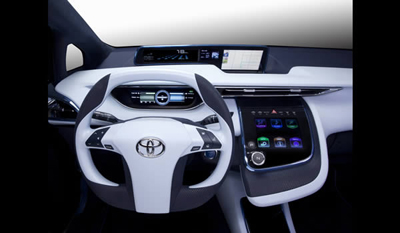 Toyota FCV R Hydrogen Fuel Cell Electric Sedan Concept for 2015 2
